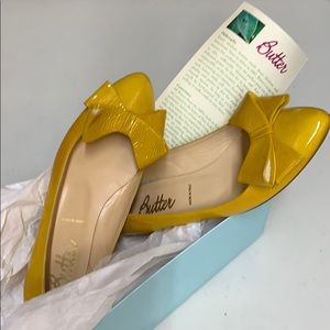 Scoop Yellow Shoes by Butter